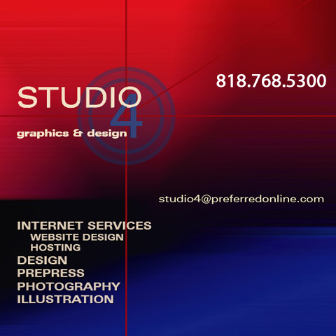 Studio 4 Graphics & Design - Preepress, Design, Photography, Illustration